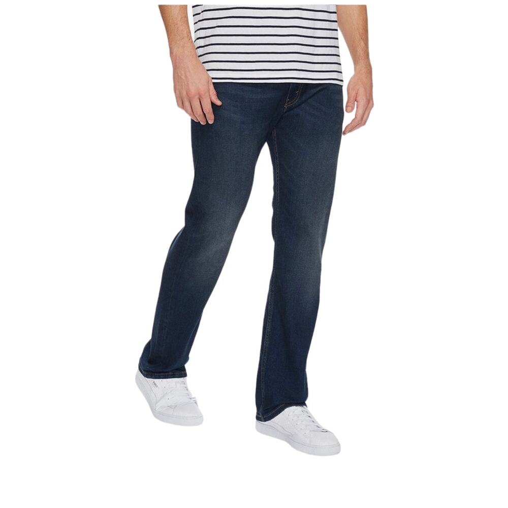 New Levi's 505 Jeans Flex Regular Straight Leg Roth Dark Wash Stretch W29 L30